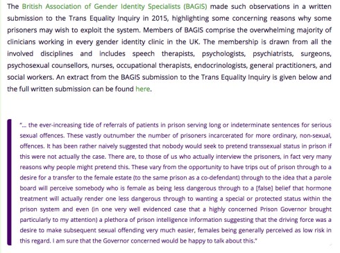 BAGIS submit to Maria Miller